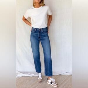 Twin Doves Emerson Fry Denim Vintage Stove Pipe Ankle Straight Jeans - Size 25P*